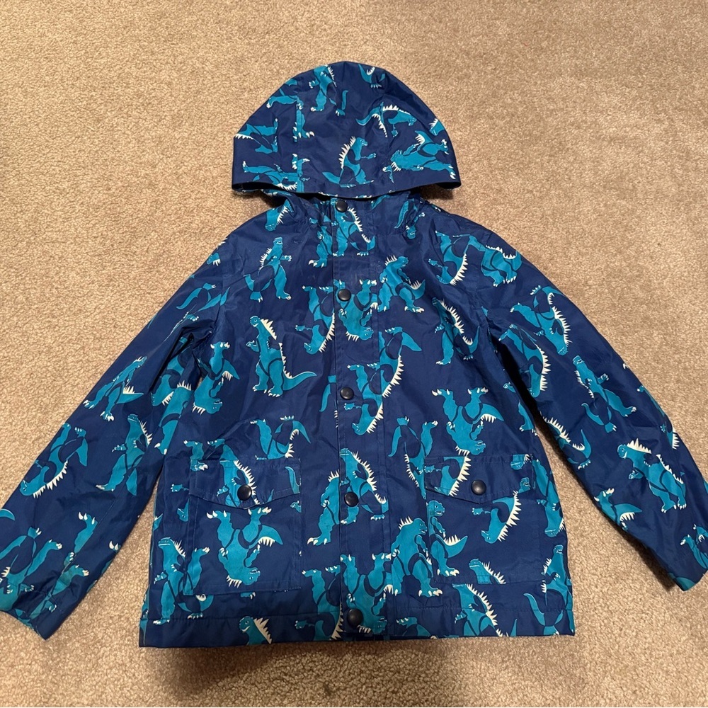 Joe Fresh blue Godzilla Pattern fall/soring Jacket - Picture 8 of 9